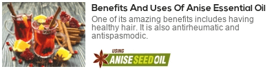  what is anise seed oil used for